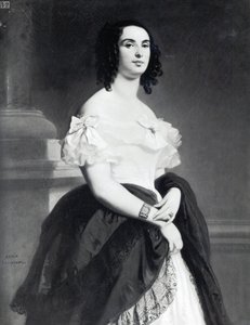 Adele Foucher（1803-68）1839 作： Louis Boulanger